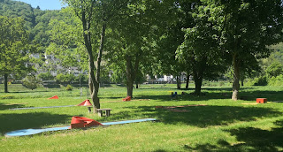 The minigolf course in Traben-Trarbach. Photo by Christopher Gottfried, May 2018