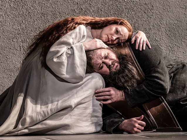 Handel: Jephtha - Jennifer France, Allan Clayton - Royal Opera House (Photo: Marc Brenner)