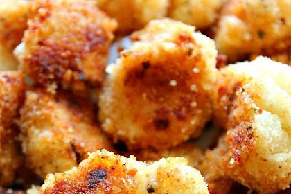 Roasted Garlic Parmesan Cauliflower