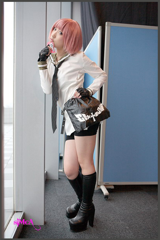 Air Gear Cosplay : Simca Cute Cosplay With Short Hair