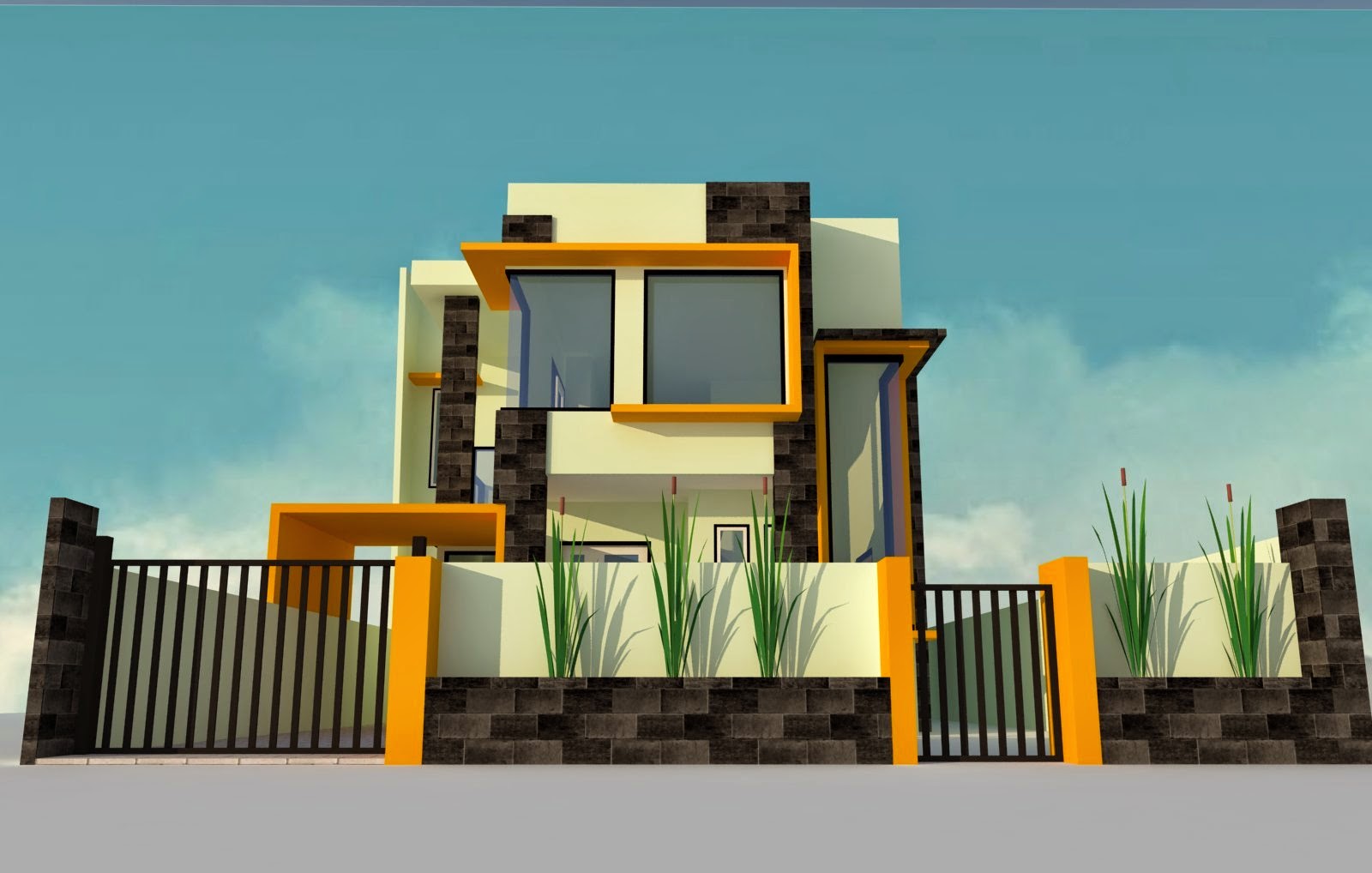 ECHTHEID Desain  Rumah  3 Google SketchUp 