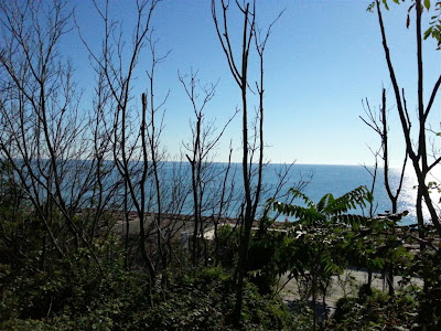 sentiero sul lungomare di Numana