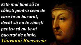 Maxima zilei: 16 iunie - Giovanni Boccaccio