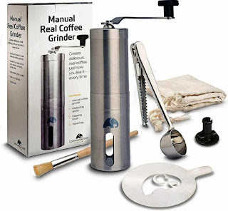 manual coffee grinder as coffee present ideas