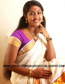 ACTRESS Navya Nair IN kerala saree