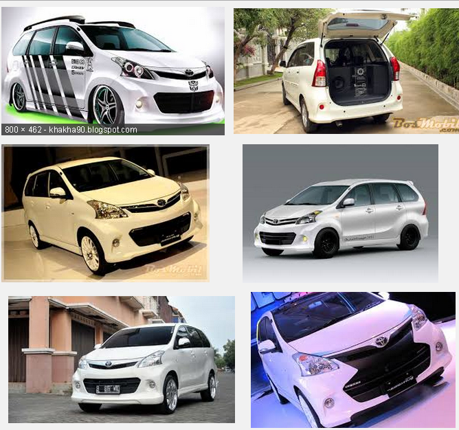 Gambar modif toyota modifikasi mobil all new avanza veloz 