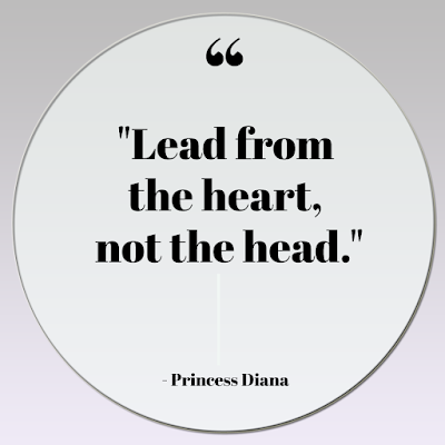 motivational positive quotes for the day - lead from the heart