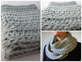 chunky cowl knitting pattern