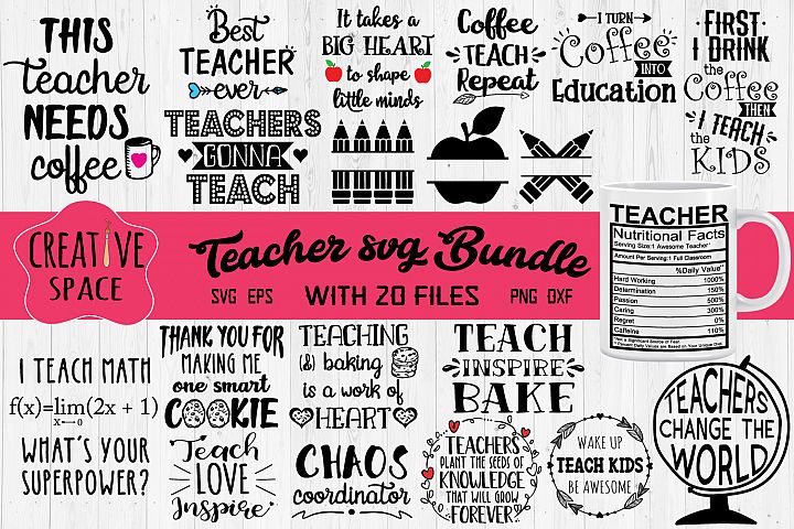 Download Free School Teacher Themed Svgs