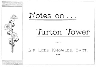 Notes on Turton Tower, 1906