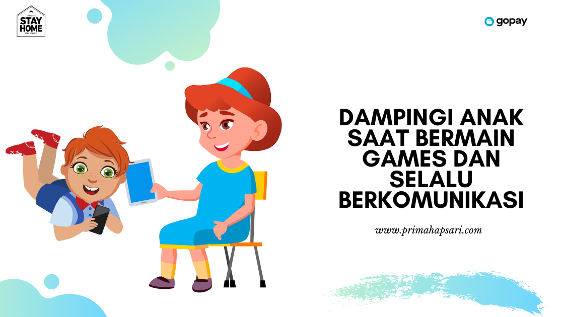 cara aman anak bermanin games di gadget