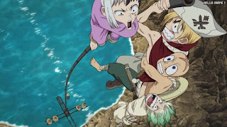 ドクターストーン アニメ 宝島 3期12話 Dr. STONE Season 3 Episode 12