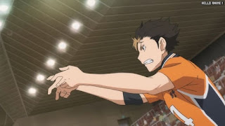 ハイキュー!! アニメ 第1期23話 西谷夕 | HAIKYU!! Episode 23