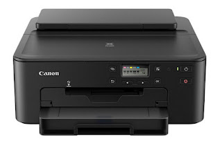  the printer consolidates coloring ink for rich hues in addition to nighttime shade ink for sudden content Canon PIXMA TS702 Drivers Download, Review And Price