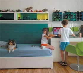 COMO ORGANIZAR LOS JUGUETES DE LOS NIÑOS EN EL DORMITORIO INFANTIL by dormitorios.blogspot.com