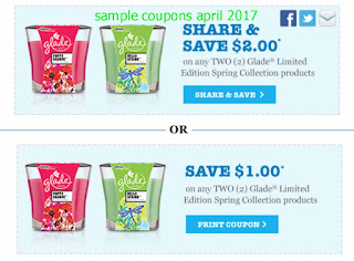 Glade coupons for april 2017