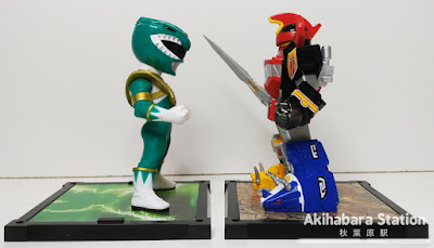 Tamashii Buddies de Green Ranger y Megazord de Power Rangers - Tamashii Nations