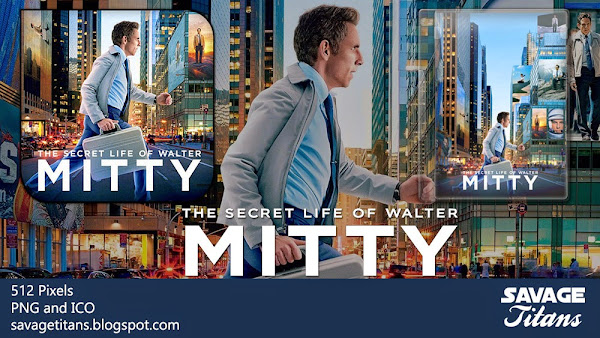 The Secret Life of Walter Mitty (2013) Movie Folder Icon