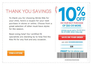 stride rite coupons