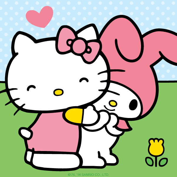  Gambar  Hello  Kitty  Wallpaper HD Animasi Bergerak Lucu 