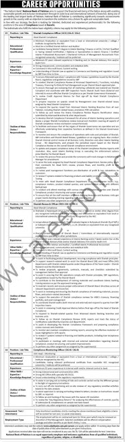 National Bank of Pakistan NBP Latest Jobs in Karachi February 2025