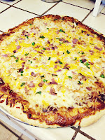 Cheap Eats :: Barbecue Chicken Pizza and Pizza Dough Recipe