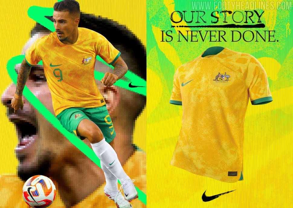 australia soccer world cup jersey 2022