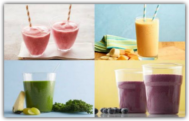 Get Healthy Fruits Juices Smoothies for Refresh Breakfast Energy On Morning 