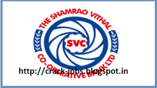 Shamrao Vithal Bank Recruitment 2015