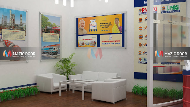 Mazicdoor Indian Oil Stall Design 04