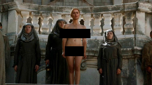 Game of Thrones - Nua, Cersei Lannister é humilhada no ultimo capítulo da temporada!