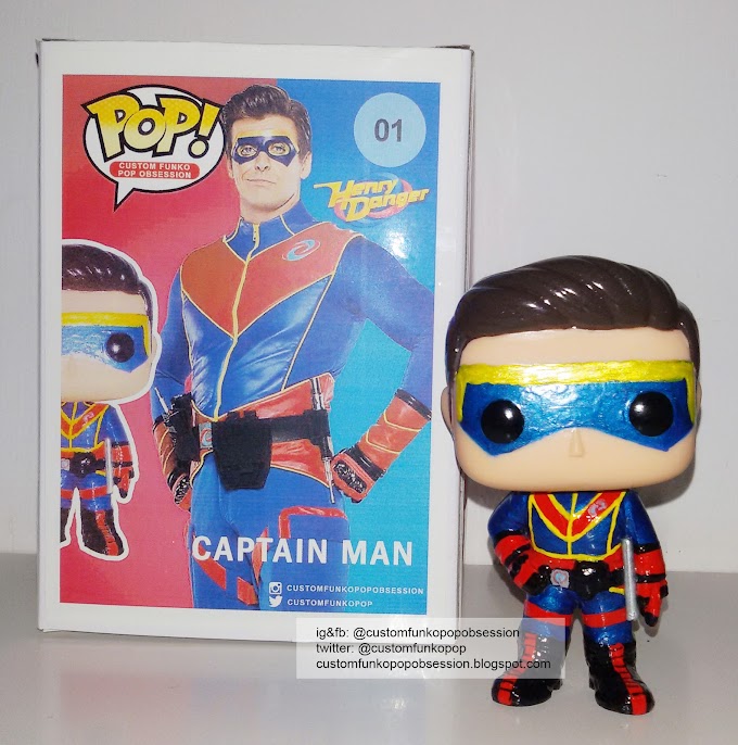 Captain Man Custom Funko Pop