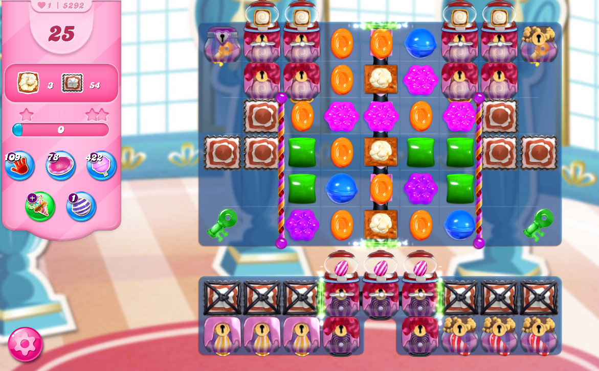 Candy Crush Saga level 5292