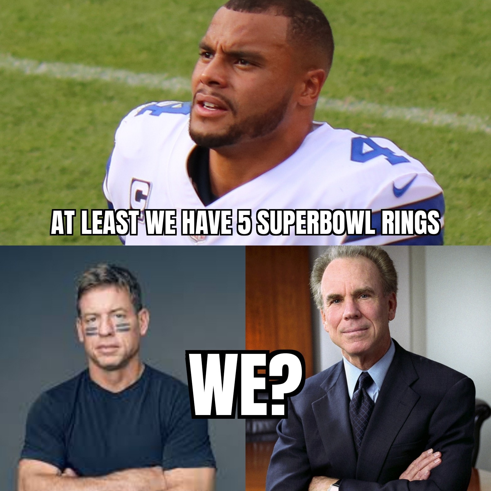 Dallas Cowboys Haters - at least we have 5 superbowl rings we?