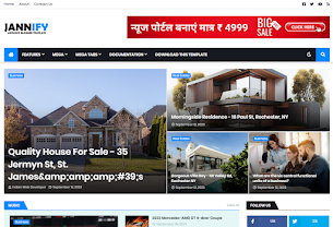 Jannify Responsive Blogger Template