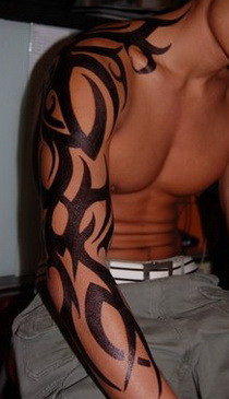 tribal sleeve tattoos-12