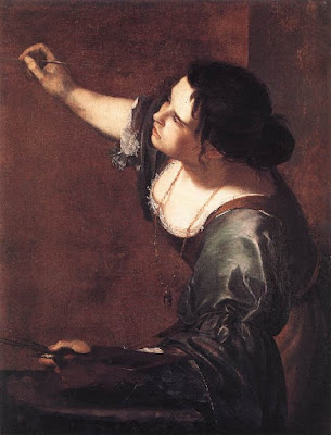 Autoritratto della pittrice Artemisia Gentileschi