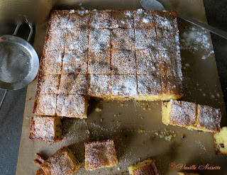 BLONDIES AUX PEPITES DE CHOCOLAT