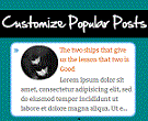 How To Add Custom Popular Post Widget In Blogger