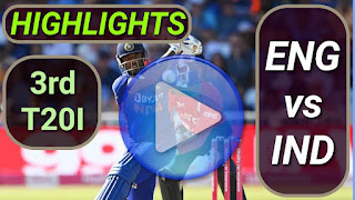 ENG vs IND 3rd T20I