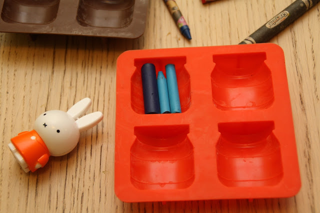 DIY - LES CRAYONS DE CIRE RECYCLES