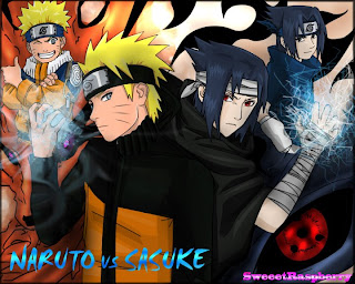 naruto vs sasuke anime wallpaper shippuden