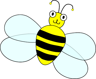 bee clipart kawaii 