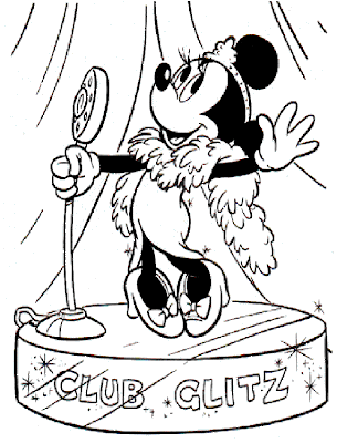 coloring pages minnie mouse. MINNIE MOUSE COLORING PAGE