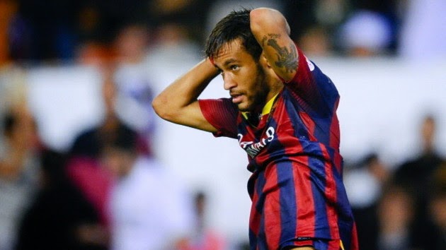 Neymar sideline for four weeks