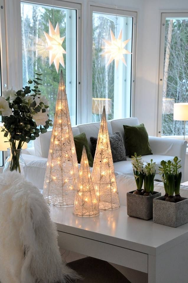 Decoração de Natal estilo escandinava simples