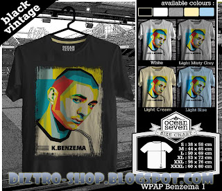 Kaos Pop Arts Karim Benzema