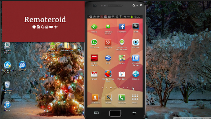 Visualizar y controlar su android desde la pantalla de su ordenador con Remoteroid (vídeo)