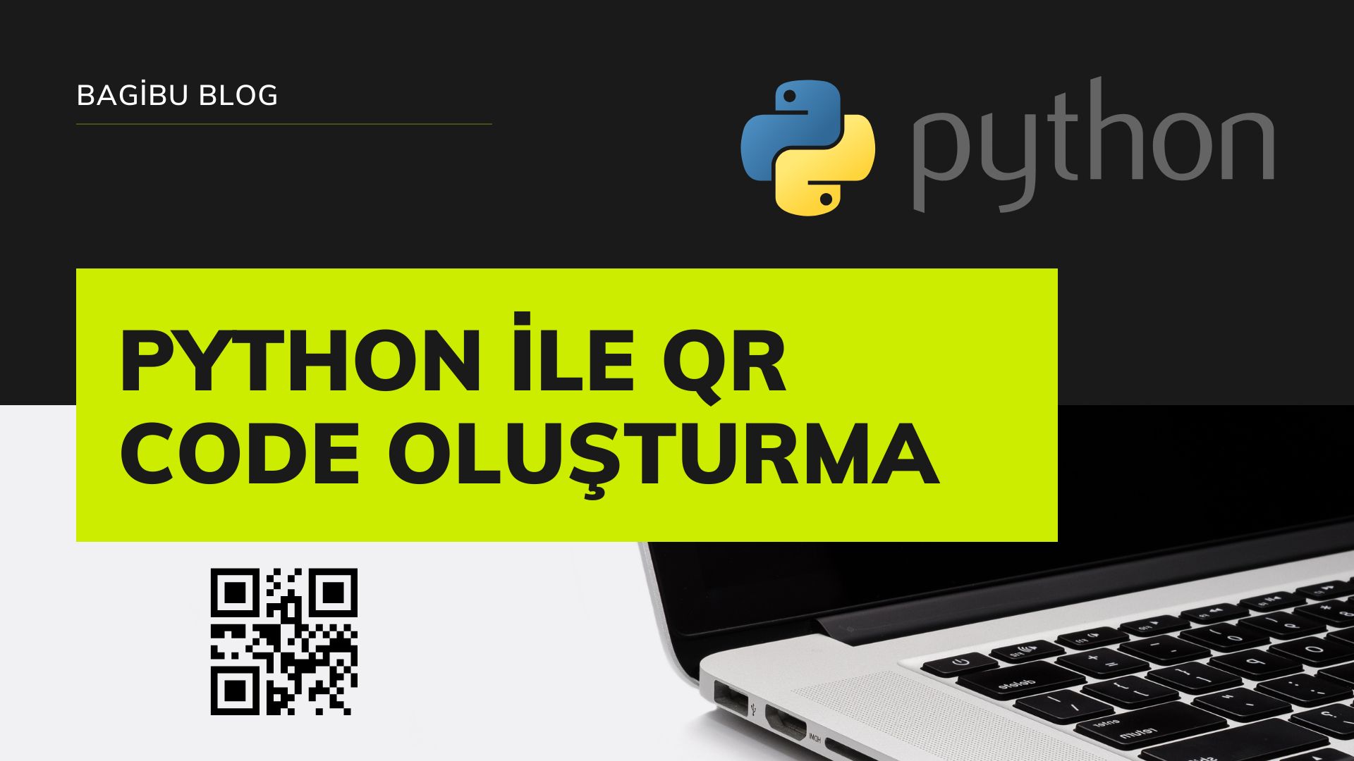 python ile qr kod oluşturma