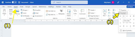 Cara Menambahkan Simbol di MS Word 2021